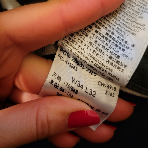 Levis 512 Slim Taper Flex Jeans Mens - Picture 7 of 9